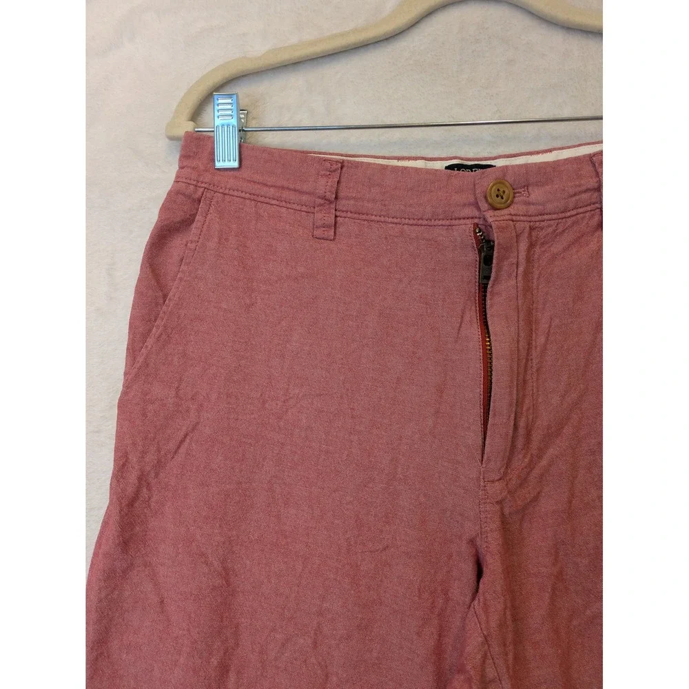 J.‎ Crew Rivington Men's Size 30 Red Chino Shorts